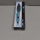 Farery Mini Thermal Brush, Curling Iron 3/4 Inch, Heated Round Brush for Volumizing and Small Curls, Travel Size Hot Brush for Short & Thin Hair, Dual Voltage, One Heat 392F, Touch-ups, Blue