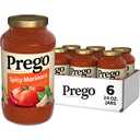 Prego Spicy Marinara Pasta Sauce, 24 oz Jar (Pack of 6) (EXP 09/16/26)