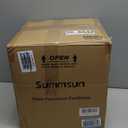 Outdoor Chair Cushions for Patio Furniture with Waterproof Detachable Cover, Deep Seat Couch Cushion Replacement and Backrest Pillow for Sectional Sofa, 25.6 x 25.6 Inch, Dark Grey, Set of 2