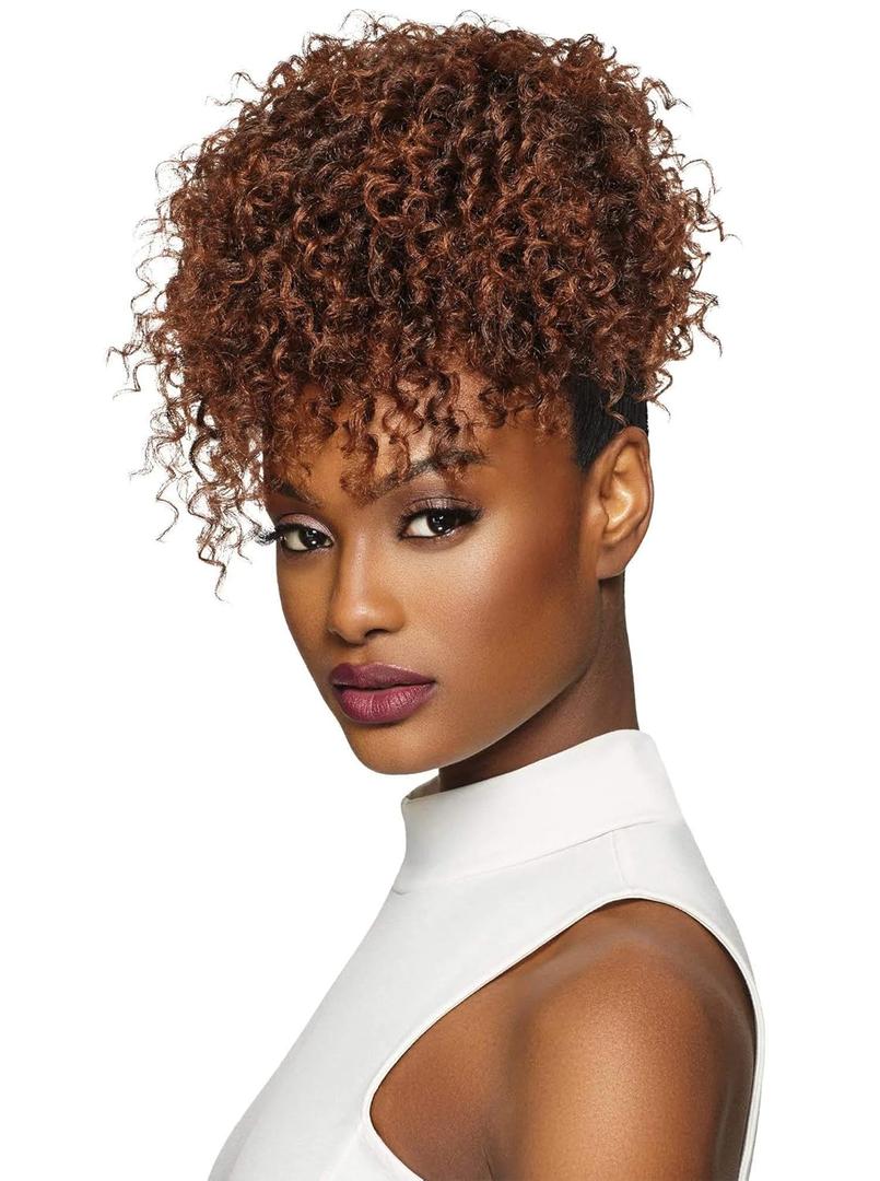 Outre Synthetic Hair Timeless Pineapple Ponytail - Cutie (1B Off Black)