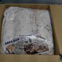 Washable Area Rug 8x10, Large Soft Abstract Rugs for Living Room Vintage 8x10 Area Rugs for Bedroom Dining Room Non-Slip Stain Resistant Under Table Gray Rust Rug