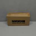 Worx Zipsnip Cordless Electric Scissors, Rechargeable Cardboard Box Cutter, 4V Powerful Fabric Scissors with 2 Safety Blades & Storage Bag WX082L.2