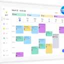 Digital Calendar, 15.6 Inch Wall Planner Electronic Calendar & Chore Chart, Smart Touchscreen Interactive Display for Family Schedules, Great for Organizing Your Routines, Wall & Desk Mountable (White)