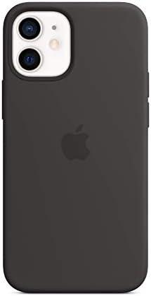 Apple iPhone 12 mini Silicone Case with MagSafe - Black
