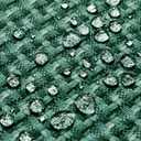 Kevin Textile Outdoor Waterproof Throw Pillow Covers Pack of 2 Farmhouse Decorative Cushion Covers for Garden Patio Tent Balcony Bench Couch Sofa 22x22 Inch, Dark Green