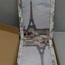 8x11 Picture Frame Set of 2, Made of Real Glass and Distressed White Wooden Frame - 8 by 11 Photo for Wall or Tabletop Display