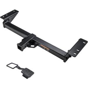 Autekcomma Class 3 Trailer Hitch, Compatible with Cadillac XT5 2017-2026 (Excluding Platinum 2017-2019), 2-Inch Receiver Tow Hitch for Ball Mount, Cargo Carrier, Bike Rack, Black Matte.13285