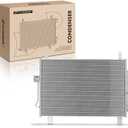 A-Premium Air Conditioning A/C Condenser Compatible with Ford Fusion 2013-2020 L4 2.5L & Lincoln MKZ 2013-2016 V6 3.7L