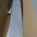 Kenney Classic 2.5 Adjustable Projection, 48 to 86-Inch Wide Pocket Curtain Rod, White