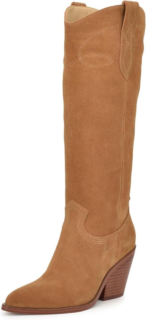 Nine West womens SmashKnee High Boot (7, Tan 101)