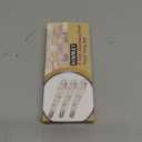 Small Stainless Steel Serving Tongs 7-Inch Salad Tongs, Set of 3 (Silver)