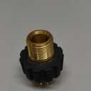 Twinkle Star Pressure Washer Hose Quick Connector, M22 Metric Male Thread Fitting, TWIS375