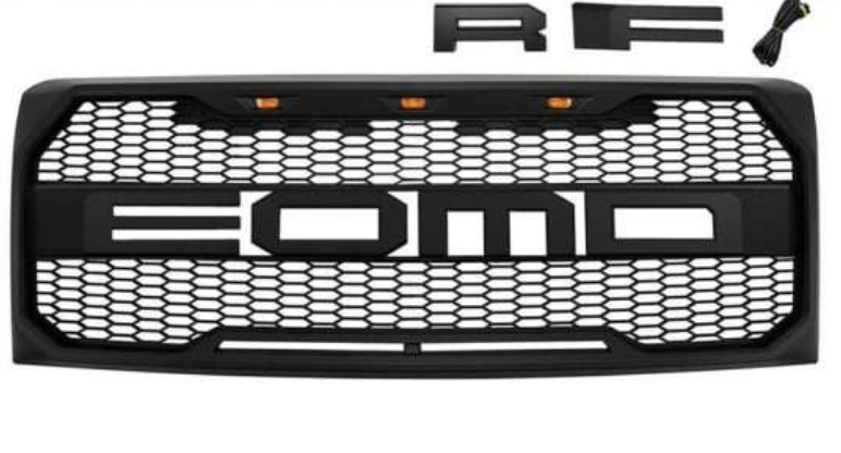 F150 Raptor Grill | 2009-2014 Ford F150 Raptor Style Grill w/ LED Lights