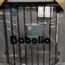 Babelio Baby Gate for Stairs, Kitchen & Doorways, No Bottom Bar| One-Handed Operation| Auto-Close| Hardware Mount (Drill Needed) Safety Dog/Pet Gate (Black - B17, 26-43" W, 28" H)