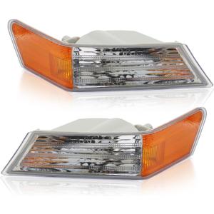 1 Pair Front Turn Signal Lights Lamps Compatible with Patriot 2007-2017, 68004180AC, CH2527102, 68004181AC, CH2526102