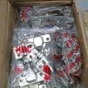 HBL' 50 Pack Soft Close Cabinet Hinges European Kitchen Cabinet Hinges for Frameless Cabinet Door, 35MM Quick Release Cup Hinges, 110 Full Overlay, 3D Adjustable and Slow Close Hinges