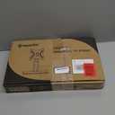 Universal Swivel TV /Table Top TV Stand for 19 to 43 inch TVs with 90 Degree Swivel, 4 Level Height Adjustable, Heavy Duty Tempered Glass Base, Holds up to 99LBS HT02B-001