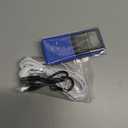 MP3 Player, Music Player with 16GB Micro SD Card, Build-in Speaker/Photo/Video Play/FM Radio/Voice Recorder/E-Book Reader, Supports up to 128GB (Dark Blue)