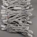 Christmas Lights 50 LED 17FT Commercial Mini LED String Lights, 120V UL, White Wire Xmas Lights for Indoor & Outdoor Use, Holiday Party Decorations,Trees, Light Displays (Warm White)