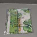 XCHI Green Hats Shamrock Coins St. Patrick's Day Tablecloth Rectangle Table Cloth Washable Table Covers for Indoor Outdoor Dining Home Party Decorations 60x120 Inch