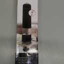 1pcs Home Premium Electric Stainless Steel Salt and Pepper Grinder Set,adjustable Ceramic Sea Salt Grinder & Pepper Grinder,Tall Salt and Pepper Shakers