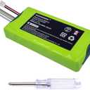 Upgrade BP25220F Vacuum Battery for NEC180 NEC185 25.2V 2000mAh