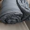 Bedsure Oversized King Comforter Set, Slate Blue Soft Prewashed Bedding for All Seasons, 3 Pieces GentleSoft Bed Set, 1 Lightweight Comforter (120"x98") and 2 Pillowcases (20"x36")