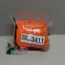 Orange Puffer Balls 7 Inch Stress Stretchy Sensory Ball Spiky Stress Relief and Sensory Stimulation for Fun Fidget Anxiety Game Classroom Prizes Party Favors (Orange)