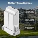 Intelligent Flight Battery Plus for DJI Mini 4 Pro/Mini 3 Pro/Mini3,3850mAh 47 Mins Flight Time Upgrade 2025