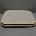 LONBET Laundry Basket with Lid, Made from Breathable Fabric | Aesthetic Clothes Hampers for Laundry with Side Handles & Sturdy Bamboo Frame (40 Gallons - Double, Beige)