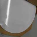 BEMIS 500EC 390 Toilet Seat with Easy Clean & Change Hinges, 1 Pack Round, Cotton White