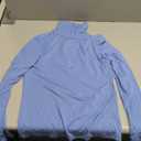 Arshiner Girls Long Sleeve Mock Turtleneck Shirts Slim Fit Casual Base Layer Top Tee (12, Light Blue)