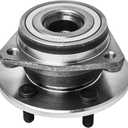 Front Wheel Hub and Bearing Assembly Left or Right Compatible Jeep Grand Cherokee Comanche Wagoneer Wrangler TJ YJ AUQDD 513084 [ 5 Lug ]