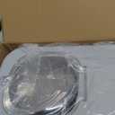 Pet Food Container, Collapsible Dog Food Storage Container with Detachable Casters & Airtight Lid for Keeping Dry Kibbles, With Dog Food Scoop and Measuaring Cups (Gray)