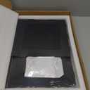 10 Gallon Reptile Tank - 12x12x18 Crested Gecko Tank Enclosure - PVC Habitat with Ventilation for Lizard, Spiders & Snakes (Black)