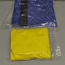 Toy Storage Mat Bag by Drawstring for Lego - Play Mat Bag Toy Storage Container for Kids with Cap can as Gift (2Pcs = Big Blue + Mini Yellow)