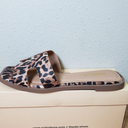 Soda Knit S Leopard Shoes 8