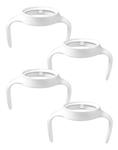 XUNICUTE Baby Bottle Handles for Mam Bottle, Bottle Holder for Baby, 4 Count