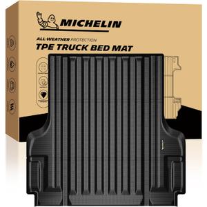 Michelin Truck Bed Mat for 2022-2026 Nissan Frontier 5 FT / 60.3" Only | Not Fit Drop-in Bed Liners, All-Weather Truck Bed Liner, Custom Fit, Durable TPE, Non-Slip