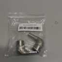 3/8" Hose Barb x 1/2" Male NPT 304 Stainless Steel 90 Degree Elbow- Home Brew Pipe Fittinglead-free2 pcs