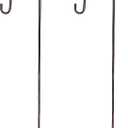 COOZZYHOUR 39inch Shepherd Hooks for Outdoor,Set of 2,Metal Bird Shepherd Hooks for Hanging Solar Lights, Bird Feeders, Flower Basket, Christmas Lights, Lanterns, Garden Stakes and Wedding