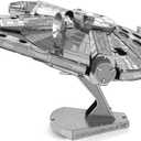 Metal Earth 3D Model Kits - Star Wars Set of 4 - X-Wing, Millenium Falcon, Imperial Star Destroyer and R2-D2