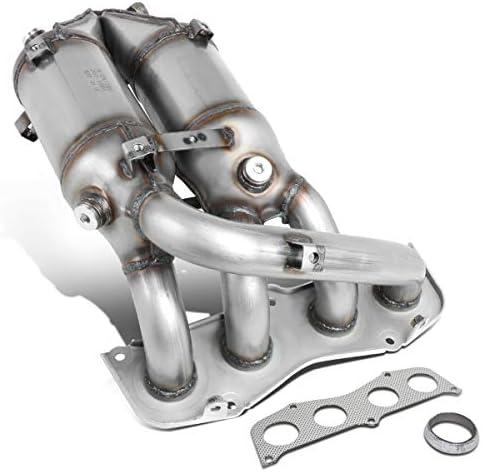 DNA MOTORING Factory Style Catalytic Converter Exhaust Header Replacement Compatible with 01-03 Rav 4 2.0/01-03 Rav 4 2.0, OEM-CONV-011