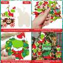 30Pcs Christmas Tree Ornaments Decorations Christmas Wooden Hanging Ornaments for Xmas Tree Holiday Home Party Decor