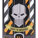 Iron Warriors Legion IV Flag Game Banner Man Cave 30x50in Banner 150D Polyester Decor