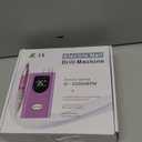 35000RPM Portable Nail Drill Machine, HoMove Professional Nail Drill Machine, Rechargeable Electric Efile Nail Drills for Acrylic Gel Nails, Cordless Portable Nails Drill【Purple】Missing part