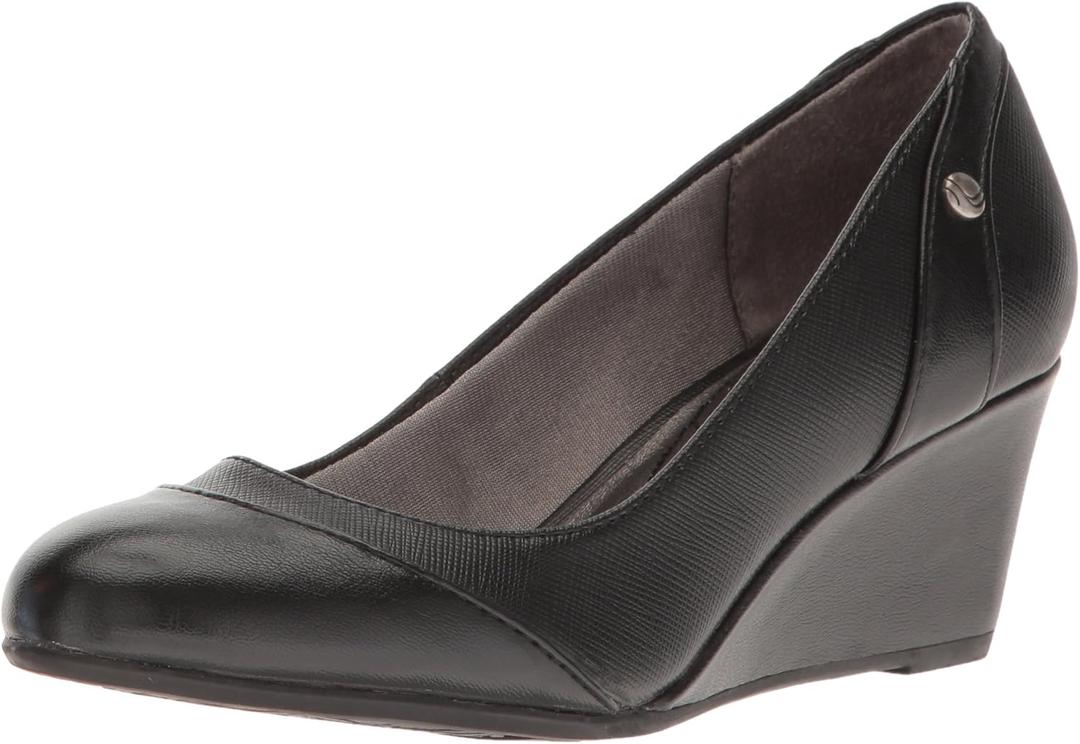 LifeStride Women's, Dreams Pump (12 Wide, Black)