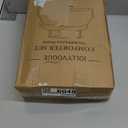 JOLLYVOGUE White Comforters Queen Size, 3 Pieces Ruffle Seersucker Queen Comforter Set for All Season, Lightweight Soft Shabby Chic Bedding Sets for Women（1 Comforter, 2 Pillowshams）