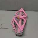 18" Pink Trapeze Swing Bar Rings 48" Heavy Duty Plastic Coated Chains Swing Set Accessories