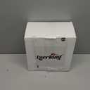 Lzerking Party Supplies Set - 280 Pieces of White and Gold Dot Paper Plates, Cups, Napkins, and Heavy Duty Silverware for 40 Guests for Birthdays, Graduation, Wedding, Festivals